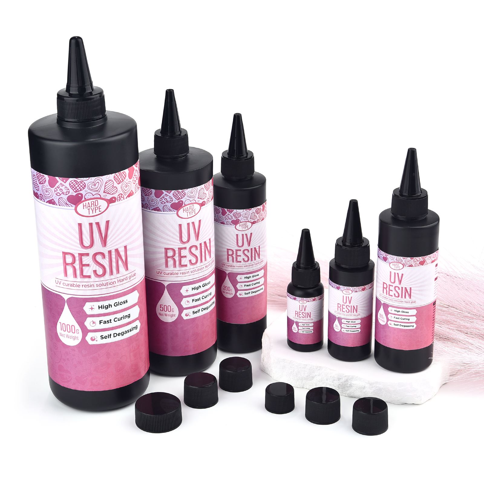 20-1000g Yüksek Şeffaf Hızlı K - Epoxy Uv Resin Kit incelemesi ve fiyatı