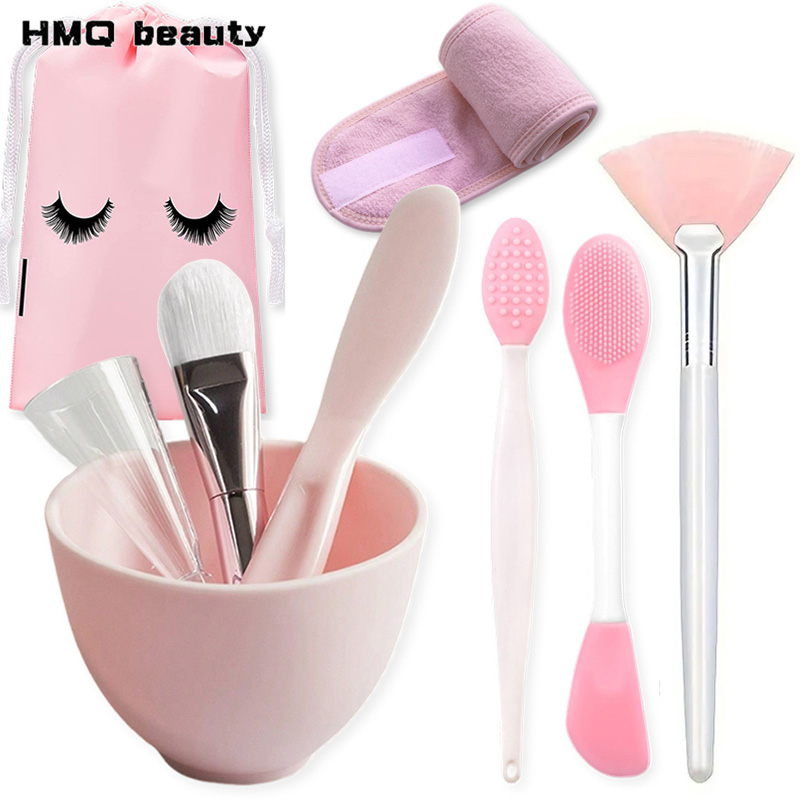 9 adet/takım silikon yüz maske - Mixing Cup Silicone incelemesi ve fiyatı
