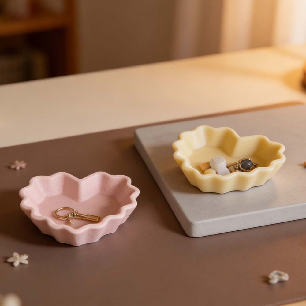 Kalp Şekli Plaka Saklama Kabı  - Silicone Mold Tray incelemesi ve fiyatı
