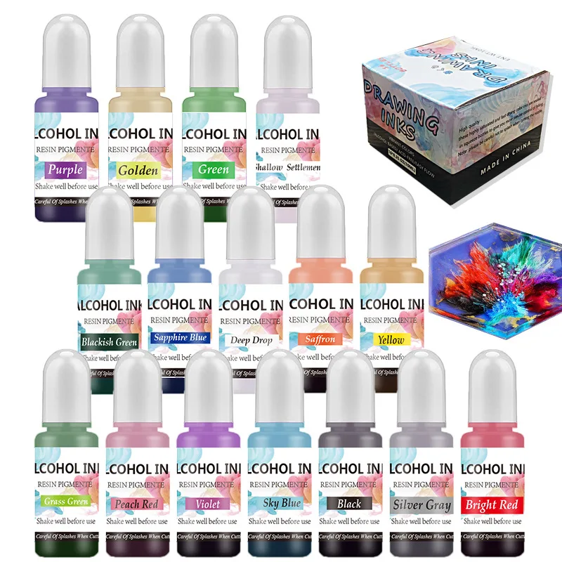 Epoksi Reçine DIY UV Reçine Ka - Resin Pigment Set incelemesi ve fiyatı