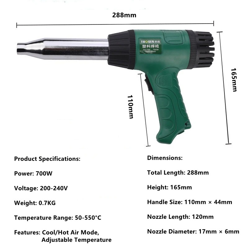 Yüksek Sıcaklık Hava Tabancası - Heat Gun Small incelemesi ve fiyatı