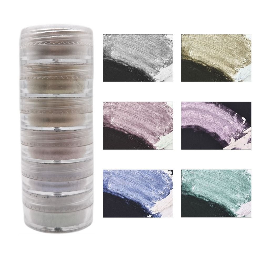 6 renk/Set Glitter Mika Tozu Y - Resin Pigment Set incelemesi ve fiyatı