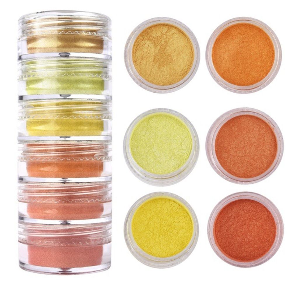 6 renk/Set Glitter Mika Tozu Y - Resin Pigment Set incelemesi ve fiyatı