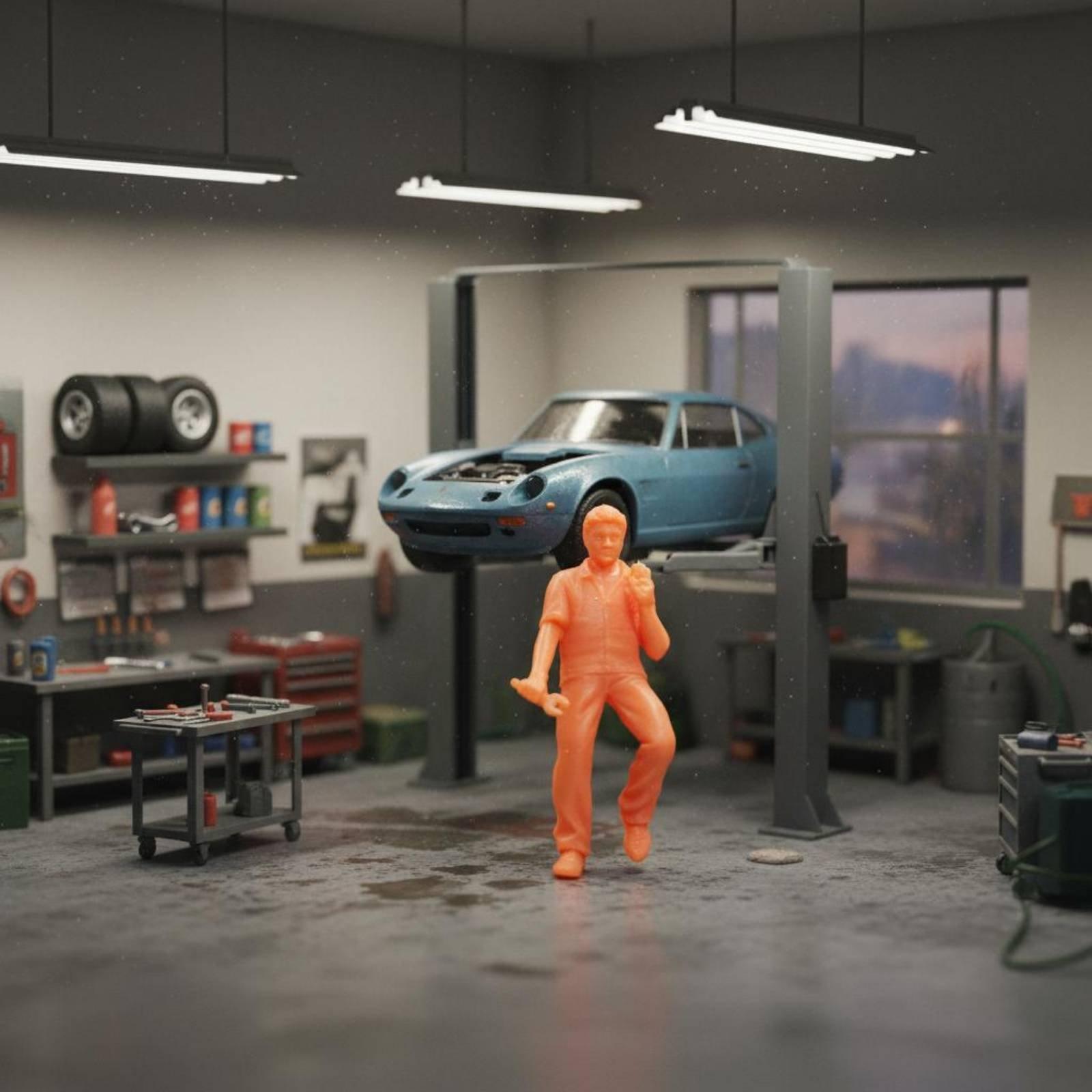 1/64 Ölçekli Diorama Atölye Sa - Resin Craft Workshop incelemesi ve fiyatı
