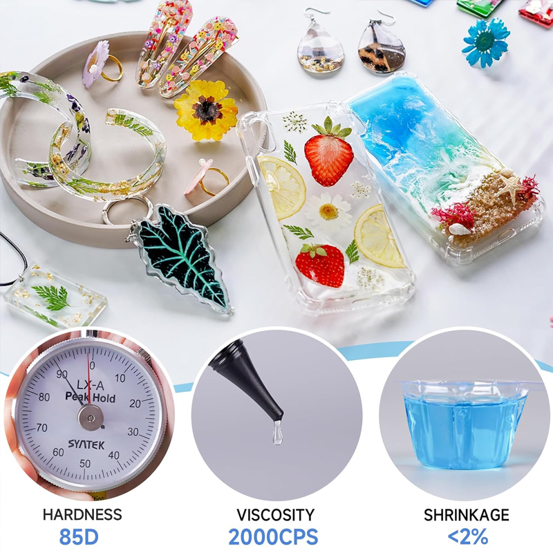 Yükseltilmiş UV Reçine Sert Ba - Epoxy Uv Resin Kit incelemesi ve fiyatı