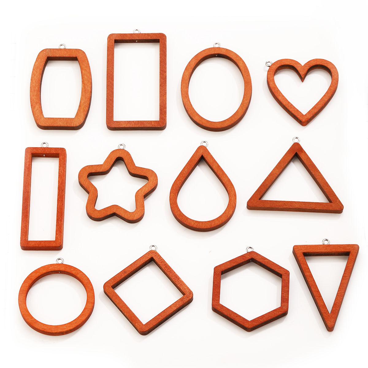 10 adet üçgen dikdörtgen ahşap - Resin Craft Projects incelemesi ve fiyatı